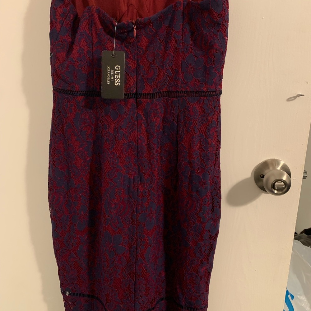 Guess|| Lace || Wine and Navy ||